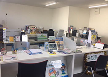 店舗内の様子の写真